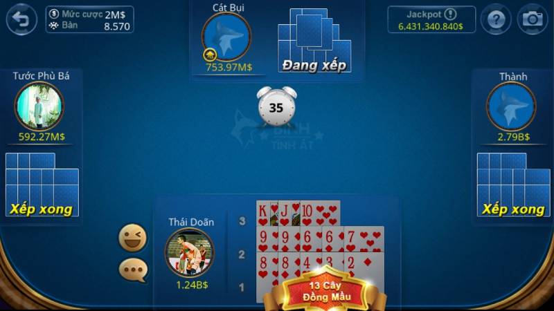 Cách tính điểm và tiền cược trong Mậu Binh Go88