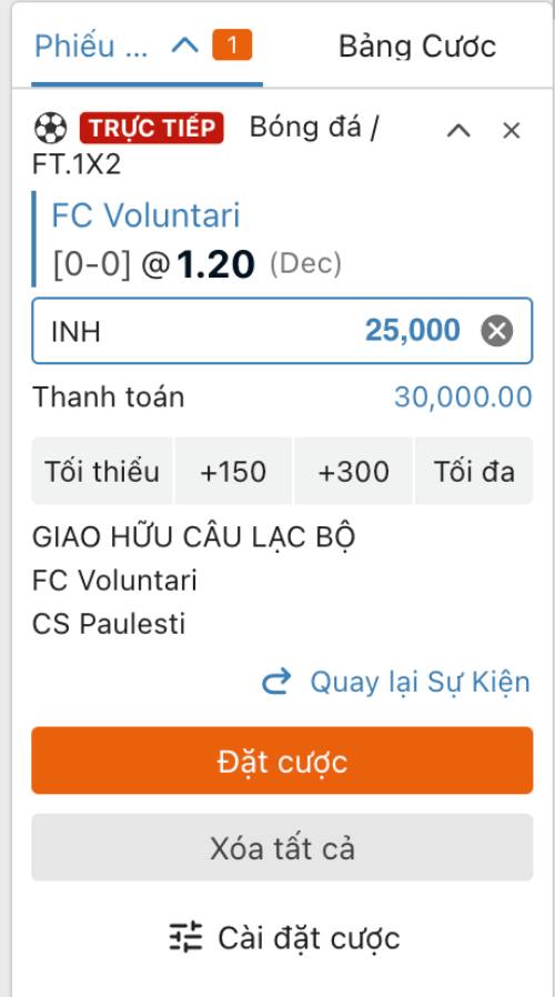 Chiến thuật vào tiền khi chơi bóng đá châu Âu tại King88