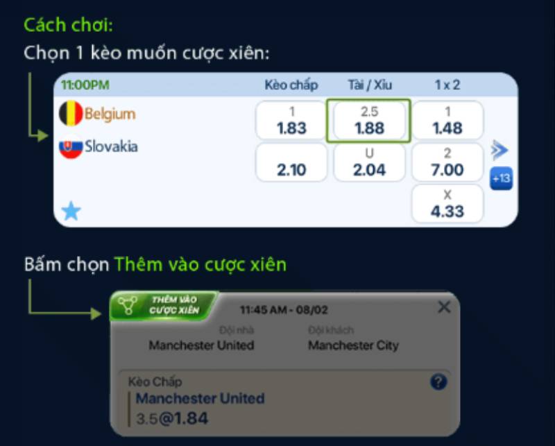 Cược xiên thông minh lời gấp nhiều lần