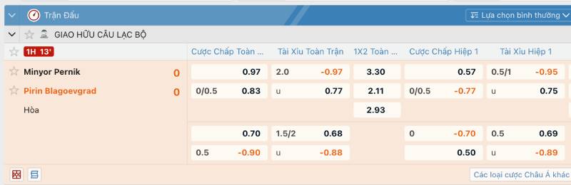 Kỹ năng soi kèo real-time tại Kubet
