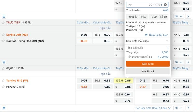 Mẹo bắt kèo bóng chuyền tại i9bet giúp tăng tỷ lệ thắng