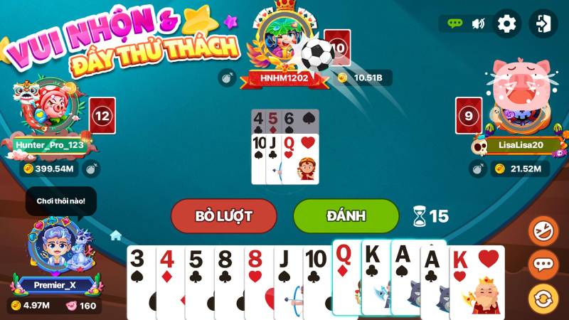 Mẹo chơi tiến lên miền Nam online dễ ăn tiền